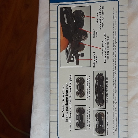 2 Bachmann Premium HO Scale Silver Series Rolling Stock - Picture 4 of 7